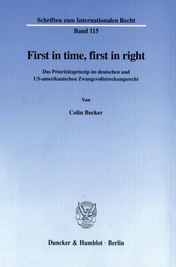 Cover: First in time, first in right