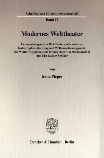 Cover: Modernes Welttheater