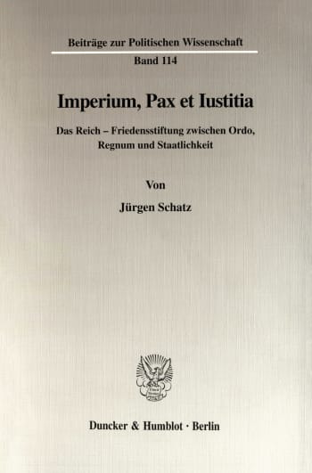 Cover: Imperium, Pax et Iustitia