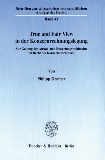 Cover: True and Fair View in der Konzernrechnungslegung