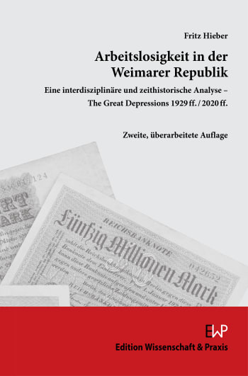 Cover: Arbeitslosigkeit in der Weimarer Republik