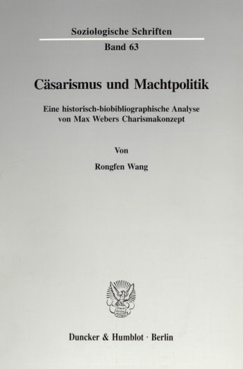 Cover: Cäsarismus und Machtpolitik