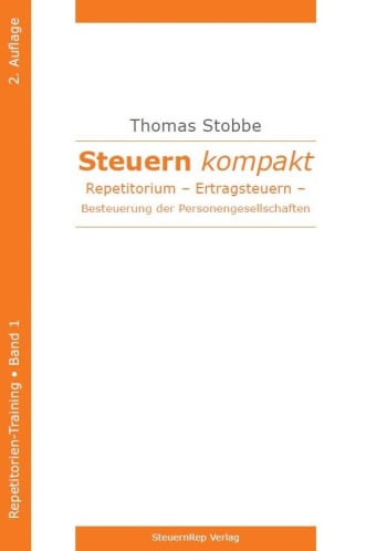 Cover: Steuern kompakt. Repetitorium