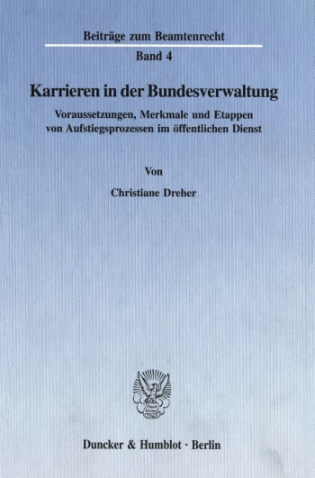 Cover: Karrieren in der Bundesverwaltung