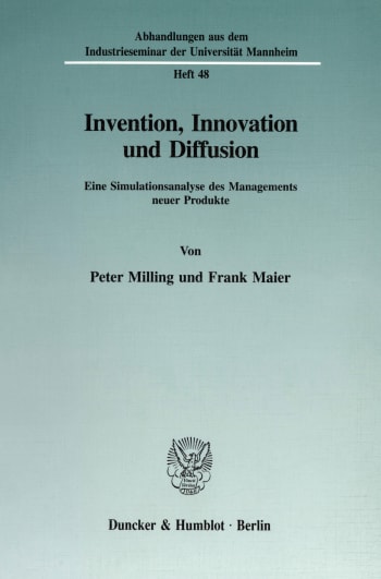 Cover: Invention, Innovation und Diffusion