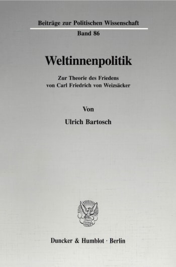 Cover: Weltinnenpolitik