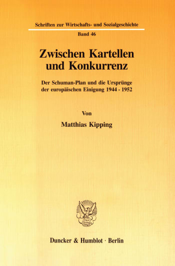 Cover: Zwischen Kartellen und Konkurrenz