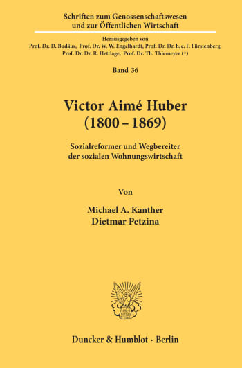 Cover: Victor Aimé Huber (1800–1869)