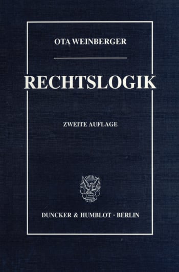 Cover: Rechtslogik