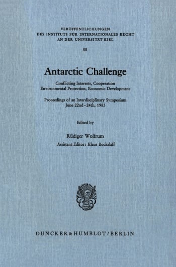 Cover: Antarctic Challenge