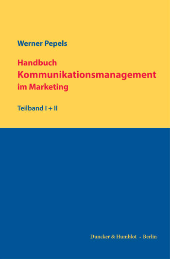 Cover: Handbuch Kommunikationsmanagement im Marketing