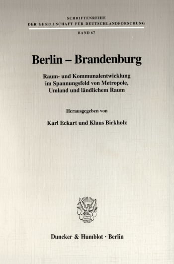 Cover: Berlin - Brandenburg