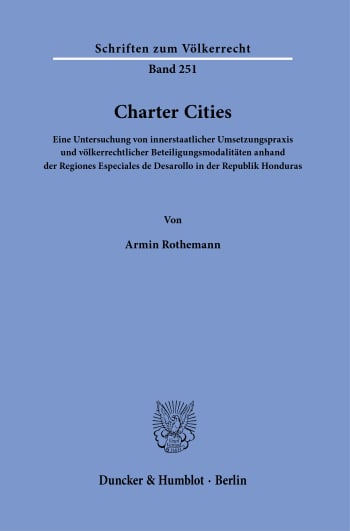 Cover: Charter Cities