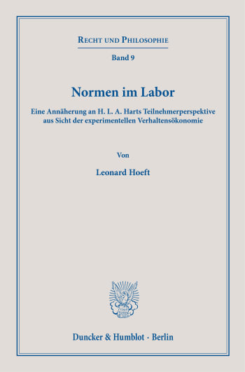 Cover: Normen im Labor