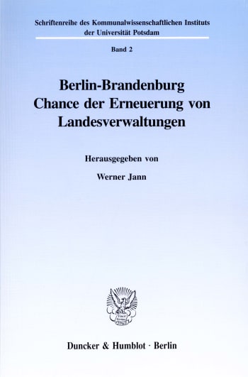 Cover: Berlin-Brandenburg