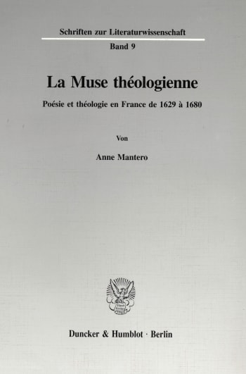 Cover: La Muse théologienne