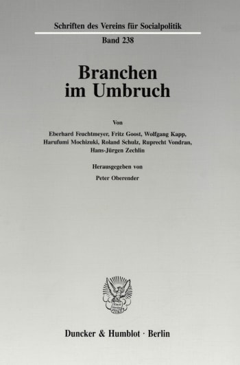 Cover: Branchen im Umbruch