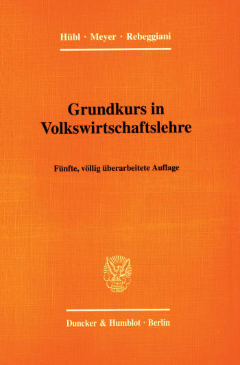 Cover: Grundkurs in Volkswirtschaftslehre