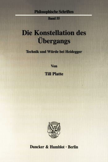 Cover: Die Konstellation des Übergangs