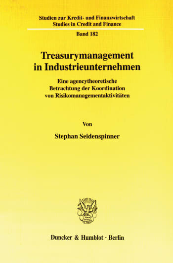 Cover: Treasurymanagement in Industrieunternehmen