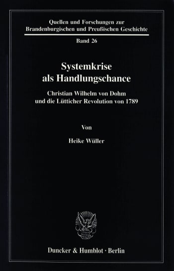 Cover: Systemkrise als Handlungschance