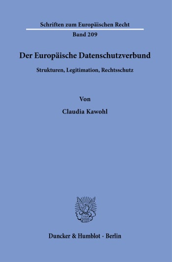 Cover: Der Europäische Datenschutzverbund