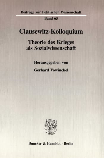 Cover: Clausewitz-Kolloquium