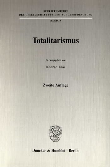 Cover: Totalitarismus