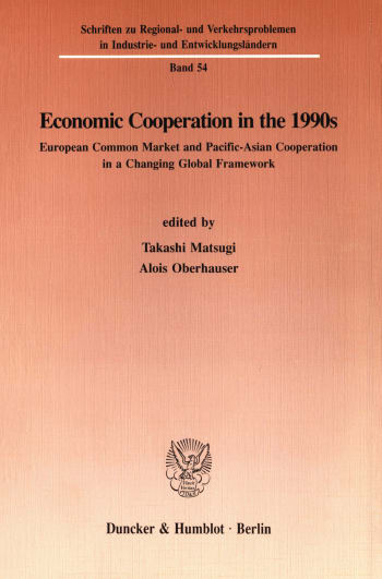 Cover: Economic Cooperation in the 1990s