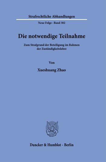 Cover: Die notwendige Teilnahme