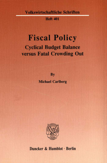 Cover: Fiscal Policy