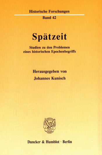 Cover: Spätzeit