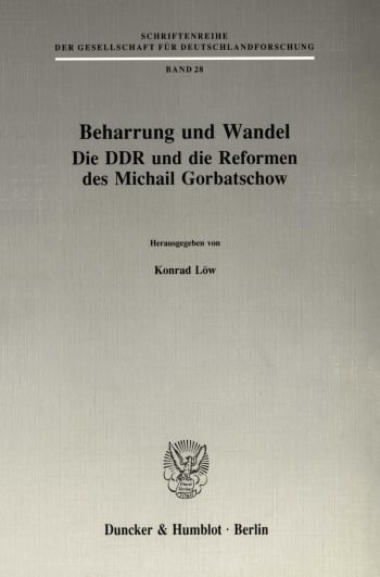 Cover: Beharrung und Wandel