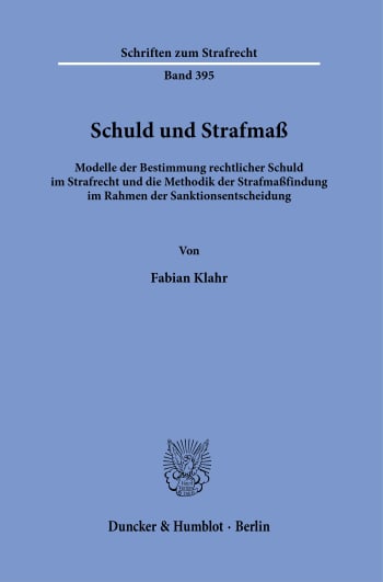 Cover: Schuld und Strafmaß