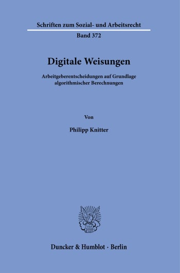 Cover: Digitale Weisungen