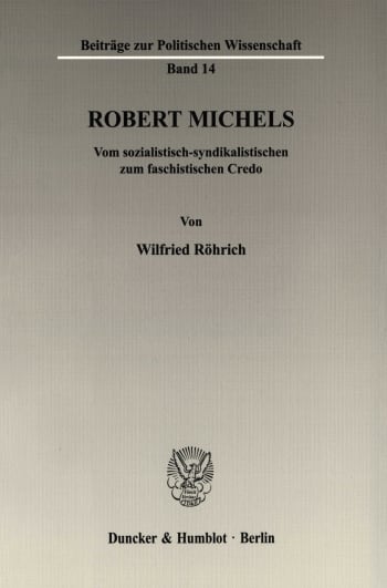 Cover: Robert Michels