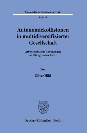 Cover: Autonomiekollisionen in multidiversifizierter Gesellschaft