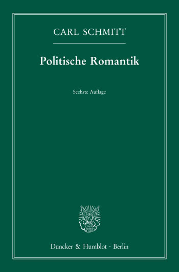 Cover: Politische Romantik