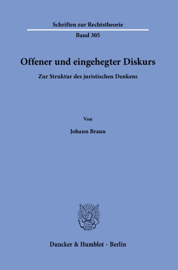 Cover: Offener und eingehegter Diskurs