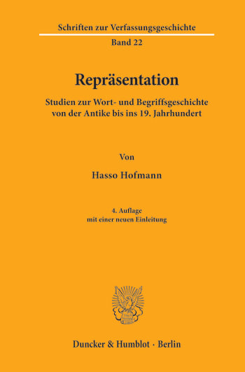 Cover: Repräsentation