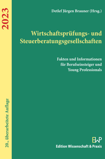 Cover: Wirtschaftsprüfungs- und Steuerberatungsgesellschaften 2023