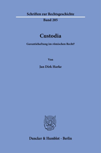 Cover: Custodia