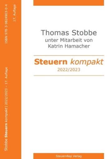 Cover: Steuern kompakt 2022/2023