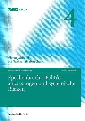 Cover: Epochenbruch – Politikanpassungen und systemische Risiken