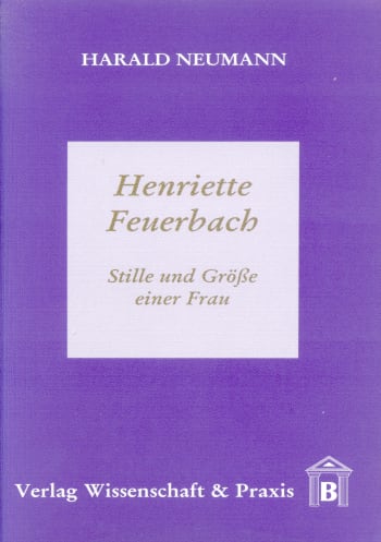 Cover: Henriette Feuerbach