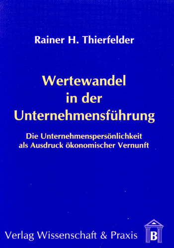 Cover: Wertewandel in der Unternehmensführung