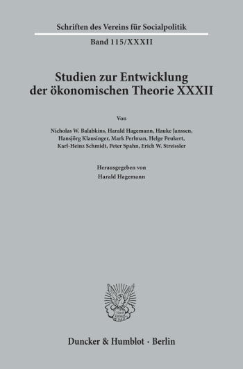 Cover: German Influences on American Economic Thought and American Influences on German Economic Thought