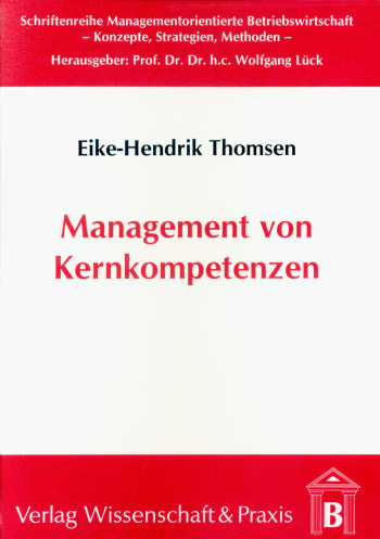 Cover: Management von Kernkompetenzen