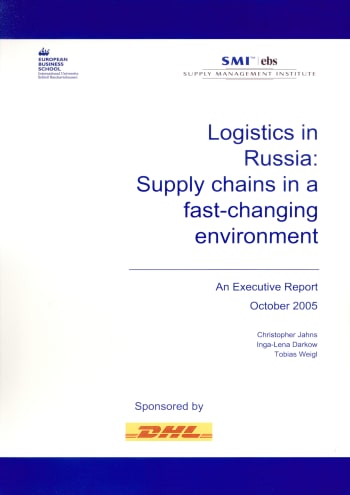 Cover: Logistics in Russia