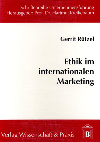 Cover: Ethik im internationalen Marketing